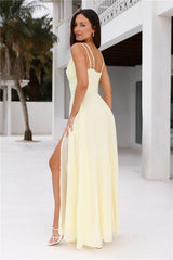 Frosted Bloom Maxi Dress