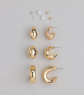 Statement Six Pack Earrings Set