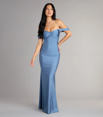 Rae Off-The-Shoulder Mermaid Formal Dress