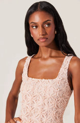 Fable 3D Floral Bubble Dress