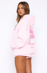 Sweet Sensations Oversized Hoodie Pink