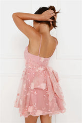 Ethereal Blossom Mini Dress