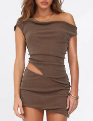 Cobi Mini Dress 2.0 - Brown