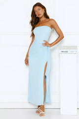 City Drift Strapless Maxi Dress