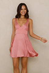 Dance Session Satin Mini Dress