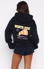 Sweeter Nights Oversized Hoodie Navy